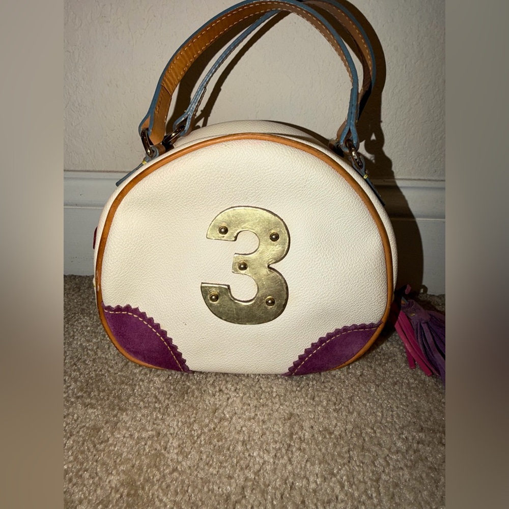 Rare Vintage Y2K Limited Ed. Dooney & Bourke x Lindsey Lohan Collab, IT BAG - Picture 6 of 14